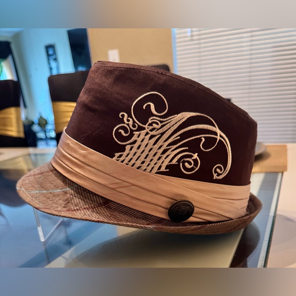 Kenny K Fedora with Embroidery